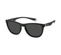 Polaroid Pld 2133/s 08A/M9 BLACK GREY Sunglasses Unisex Injected, Standard, 56