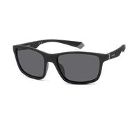Polaroid - PLD 2153/S O6W (M9) Lunettes de soleil - Homme - Accessoires - Gris - Taille: 58 MM