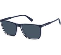 Polaroid PLD 4180/S BLUE CRYSTAL/BLUE POLARIZED 58/17/145 Herrenbrillen Sonnenbrillen