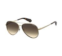 Lunettes de Soleil Polaroid Polarisé PLD 6069/S / X J5G / la ORO Brun Nuancé