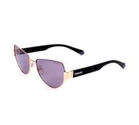 Polaroid PLD 6122/s Sunglasses, LTA/KL Lilac GDCPPR, 57 Unisex