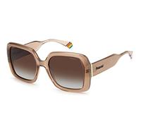 Polaroid Pld 6168/s 10A/LA BEIGE Sunglasses Women's Polycarbonate, Standard, 54