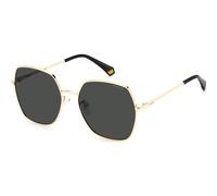 Lunettes de soleil Polaroid PLD 6178-G-S RHL M9 Or Noir Gris Polarisées - POLAROID - Ronde - Femme - Classique