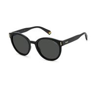Polaroid Pld 6185/s 807/M9 BLACK Sunglasses Women's Polycarbonate, Standard, 52