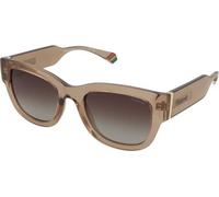Polaroid PLD 6213/S/X BEIGE HAVANA/BROWN SHADED POLARIZED 51/21/140 Damenbrillen Sonnenbrillen