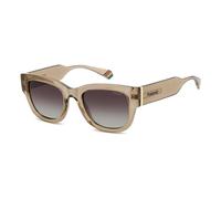 POLAROID PLD 6213/S/X Lunettes de Soleil, Beige Havana/Brown Shaded Polarized, 51/21/140 Femme