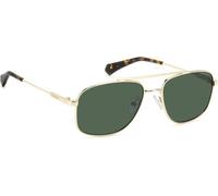 Polaroid PLD 6235/S/X GOLD/ GREEN POLARIZED 56/17/145 Lunettes de soleil pour hommes