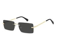 Polaroid Eyewear Lunettes de soleil PLD 6245/S métal or/gris polarisées homme Taille 58