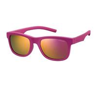 Polaroid Enfant Polaroid PLD 8020/S CYQ/AI Lunettes de soleil Plastique Rose Carré Polarisé