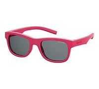 Lunettes de soleil Polaroid Pld 8020/s/sm col. 35j/m9 Enfants Carré Rose