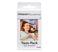 Polaroid POLZ2X320 Premium Zink Photo Paper A8 2x3ʺ (20 Pack) Compatible with Snap, Mint, SnapTouch Instant Print Digital Cameras & Zip, Mint Mobile Photo Printer