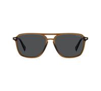 Polaroid Rectangular Lunettes de soleil 20785209Q57M9 - Homme - Métal