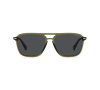 Polaroid Rectangular Lunettes de soleil 2078524C357M9 - Homme - Métal