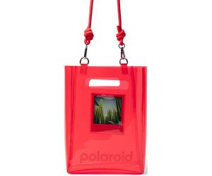 POLAROID Sac Seau TPU transparent Rouge
