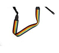 Polaroid Sangle d'appareil photo Plate - Arc-en-ciel Noir