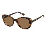 Polaroid Sunglasses PLD 4154/S/X 086 55/18/145 Women, 086/SP Havana, 55 Unisex