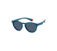 Polaroid, unisex, Accessoires, Bleu, Taille: 45 MM 8048/S Lunettes de soleil