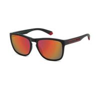 Polaroid, unisex, Accessoires, Noir, Taille: 56 MM Noir Rouge Lunettes de soleil