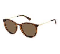 Polaroid PLD 4143/s/x Sunglasses, 086/SP Havana, 53 Unisex