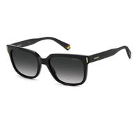 Polaroid Unisex PLD 6191/S 807/WJ Lunettes de soleil Plastique Noir Gris Carré Polarisé Ombré