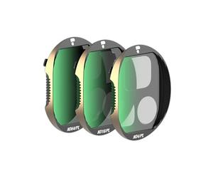 PolarPro - DJI Mavic 4 Pro - Vivid ND/PL Filter Collection - Filter 3-Pack - ND4/PL, ND16/PL, ND64/PL - Fully Compatible with Mavic 4 Pro Gimbal and Optics