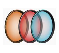 PolarPro - Kit 3 filtres Jean Black (Rouge, orange, bleu) 77mm