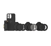 PolarPro - LiteChaser - iPhone 13 - Pro - Kit du réalisateur - Étui - Filtres - Grip - Déclencheur Bluetooth - Compatible MagSafe - Photographie/vidéographie sur téléphone Portable