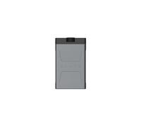 PolarPro Slate II logement pour carte mémoire 18 cartes Aluminium, Élastomère thermoplastique (TPE) Gris