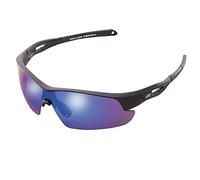 Polars Design, Lunettes de soleil de sport polarisées pour homme et femme - Légères - Protection UV - Monture TR90 - Anti-reflet - Pour la pêche, le cyclisme, la conduite, la course à pied, la