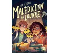 Pol'art - Tome 2 Malédiction au Louvre ! - Elisa Villebrun - Poulpe Fictions - broché - Roman junior