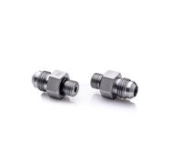 POLBERIS 9/16" UNF - 9/16" JIC UNF mamelon raccord hydraulique haute pression en acier mamelon raccord double face adaptateur en acier filetage extérieur raccord double vis