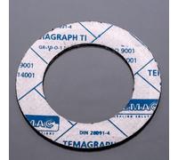 POLBERIS DN25 PN10 TEMAGRAPH Ti joint de flanc en graphite joint de flanc joint pour bride rondelle de bride