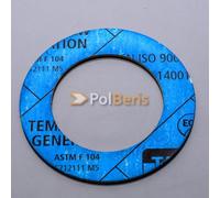POLBERIS Joint DN20 2mm PN10-40 TEMASIL NG bride plate IBC sans trous