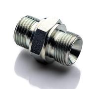 POLBERIS Mamelon en acier 1/2 BSP G Rp ISO7 raccord fileté haute pression étanchéité à 60 degrés cône intérieur pour installation industrielle adaptateur