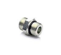POLBERIS Mamelon métrique 1/2''- M30x2 Raccord droit en acier BSP, réduction, adaptateur raccord à vis droit, réduction, nipple à haute pression