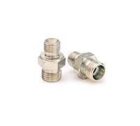 POLBERIS Mamelon métrique 1/4'' - M16x1,5 raccord droit en acier BSP, réduction, adaptateur raccord droit vis haute pression nipple