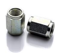 POLBERIS Mufa M16x1.5 Acier Hydraulique Hexagonal Raccord Pneumatique Écrou Parallèle Acier Galvanisé Filetage métrique