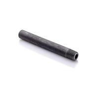 POLBERIS Raccord 1/4" NPT 100mm A333, embout de soudage, raccord fileté NPT, filetage conique, mamelon, fileté simple face