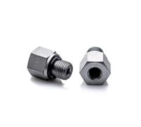 POLBERIS Réduction 1/4'' GZ - 1/2'' GW acier réduction, adaptateur raccord droit vis haute pression nipple réduction