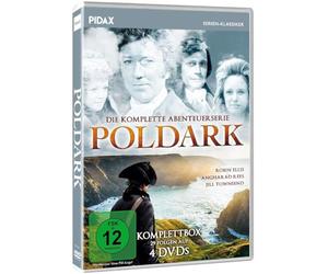 Poldark - Komplettbox / Die komplette 29-teilige BBC Abenteuerserie nach der Romanreihe von Winston Graham (Pidax Serien-Klassiker) [4 DVDs] [History Movies]