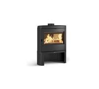 Nordica JENNIFER 2.0 7119611 Poêle à bois 8 kw - chauffé 220 m³ - noir anthracite