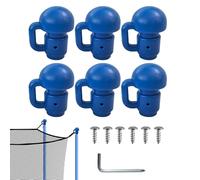 Pole Caps for Trampoline - Heavy Duty Universal Fit | Replacement Covers for Enclosure Post | Protective Trampoline Pole Cap Accessories f́or Outdoor Backyard Patio Home Garden Playground Gym