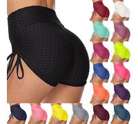 Pole Dance Tenue Short Sport Femme 3D Jacquard, Pole Dance Short Taille Haute Chic, Legging Court Boxer de Yoga, Hot Pants Cycliste Femme, Running Shorts Women Push Up, Collant Shorty sans Couture