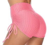 Pole Dance Tenue Short Sport Femme 3D Jacquard, Pole Dance Short Taille Haute Chic, Legging Court Boxer de Yoga, Hot Pants Cycliste Femme, Running Shorts Women Push Up, Collant Shorty sans Couture