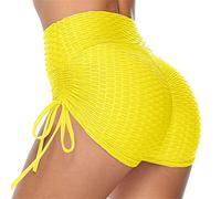 Pole Dance Tenue Short Sport Femme 3D Jacquard, Pole Dance Short Taille Haute Chic, Legging Court Boxer de Yoga, Hot Pants Cycliste Femme, Running Shorts Women Push Up, Collant Shorty sans Couture