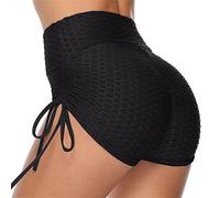 Pole Dance Tenue Short Sport Femme 3D Jacquard, Pole Dance Short Taille Haute Chic, Legging Court Boxer de Yoga, Hot Pants Cycliste Femme, Running Shorts Women Push Up, Collant Shorty sans Couture