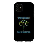 Pole Dancer suédois Drôle Midsummer Maypole Midsommar Suède Coque pour iPhone 11