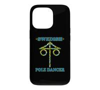 Pole Dancer suédois Drôle Midsummer Maypole Midsommar Suède Coque pour iPhone 13 Pro