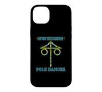 Pole Dancer suédois Drôle Midsummer Maypole Midsommar Suède Coque pour iPhone 14 Plus