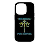 Pole Dancer suédois Drôle Midsummer Maypole Midsommar Suède Coque pour iPhone 14 Pro